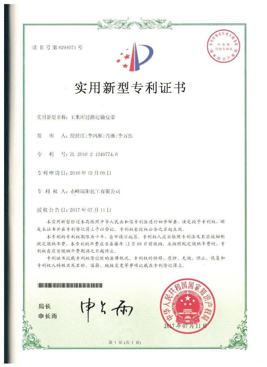 玉米庫過路運輸皮帶